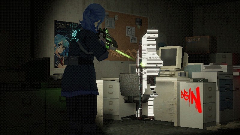 bbin games亲测《Nightmare Operator》，恐怖射击配复古少女太绝了！