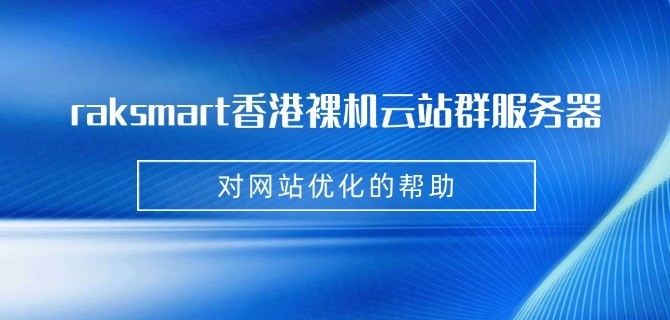 raksmart香港裸机云站群服务器对网站优化的帮助