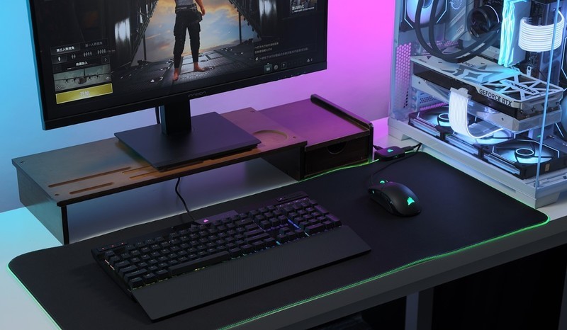 游戏党外设升级必备，美商海盗船K70 RGB PRO+ 圣剑SABRE有线鼠标使用分享