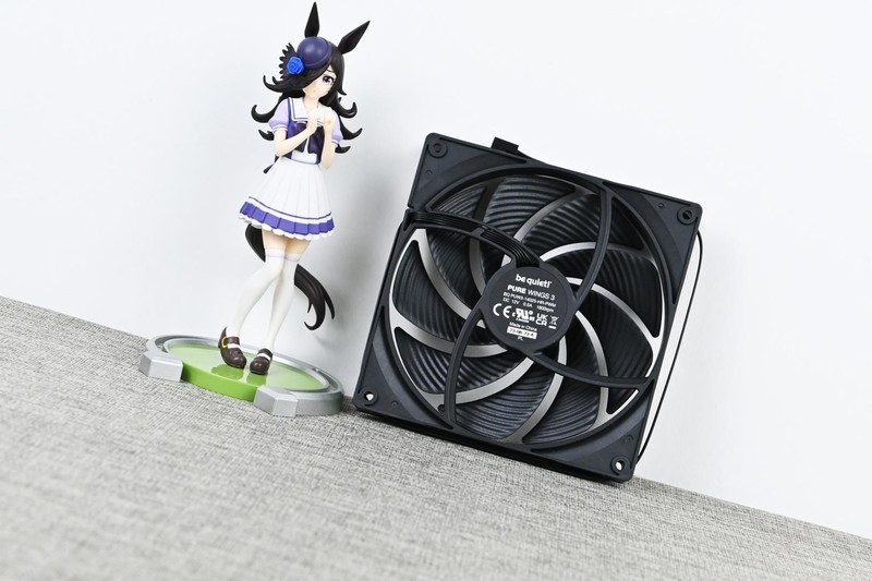 德商德静界PURE WINGS3 14CM风扇开箱试玩：创新高效散热设计