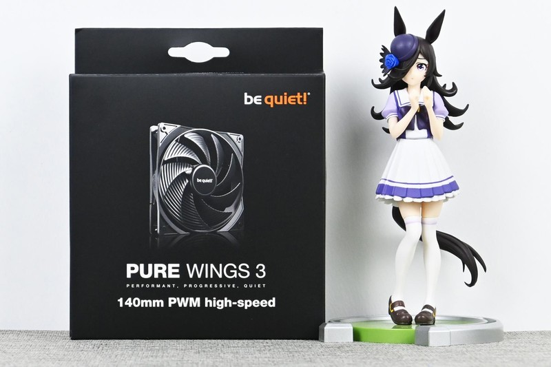 德商德静界PURE WINGS3 14CM风扇开箱试玩：创新高效散热设计