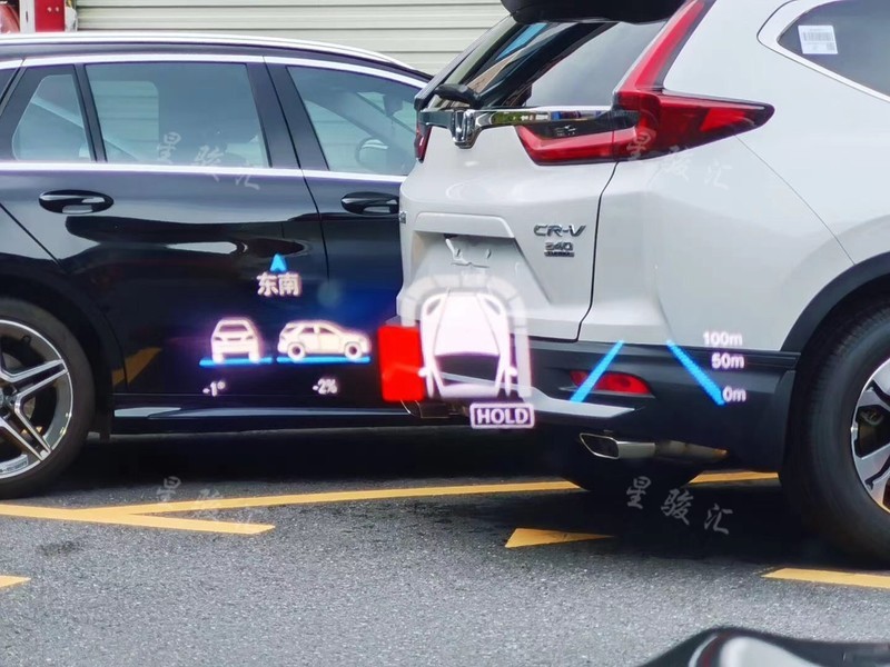 21款奔驰GLE450升级HUD抬头显示 直视仪表信息