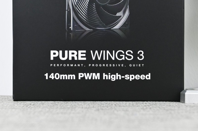 德商德静界PURE WINGS3 14CM风扇开箱试玩：创新高效散热设计