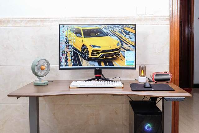 久坐腰酸背痛，乐歌电动升降桌E5S坐站循环交替，让腰背透个气