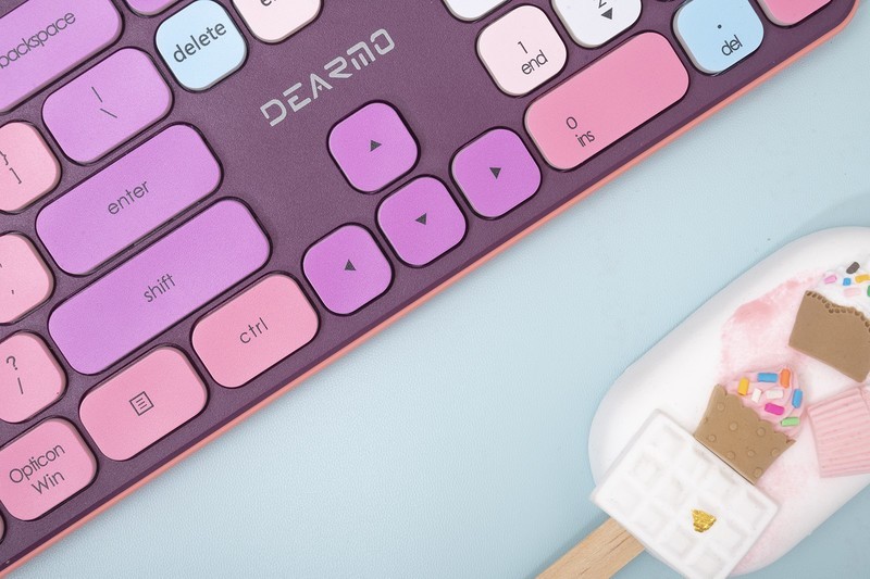 分不清色号的直男同样浪漫，给女性朋友推荐高颜值键鼠