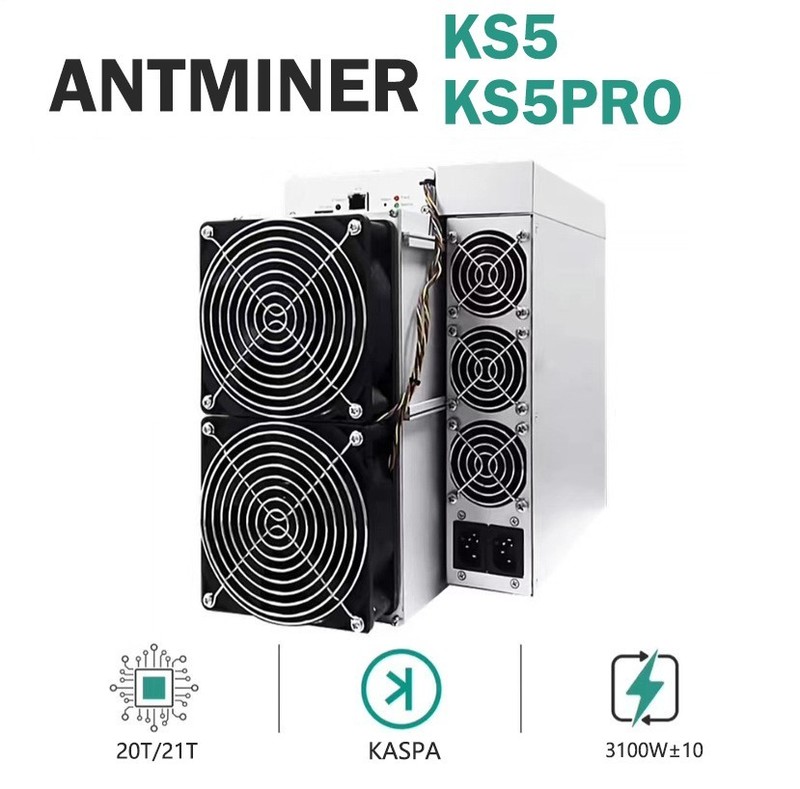 antminer蚂蚁KS5 20T与KS5 Pro 21T KASPA王者 实测参数分析
