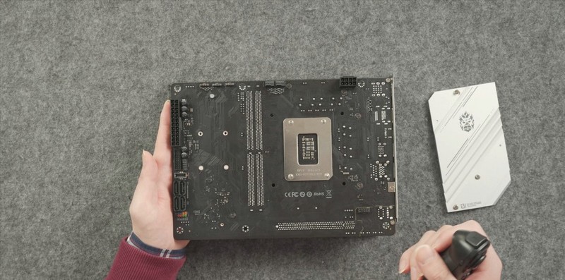 DIY-APE H610 KING背插式主板体验 真背部走线应该是这样的！