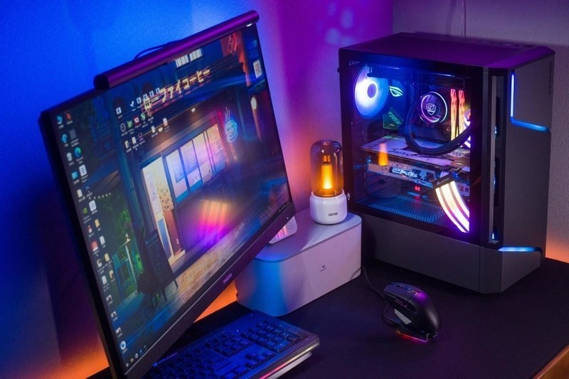 200多元买RGB机箱？应该没比它更合适的了，骨伽双刃装机