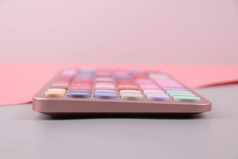 键帽色彩玩出花！支持多模连接，雷柏ralemo Pre 2 mini彩妆键盘体验