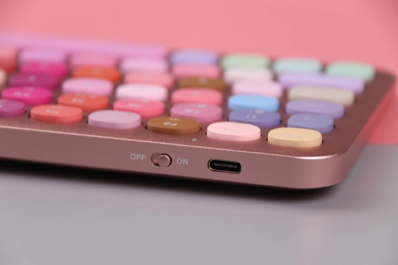 键帽色彩玩出花！支持多模连接，雷柏ralemo Pre 2 mini彩妆键盘体验