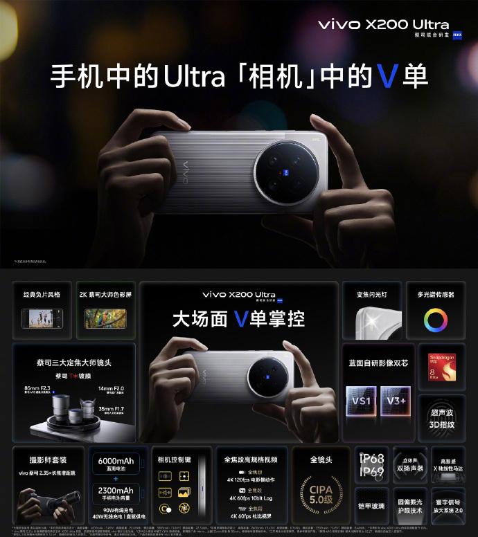 影像新高度！vivo X200 Ultra邀你见证全能机皇进化