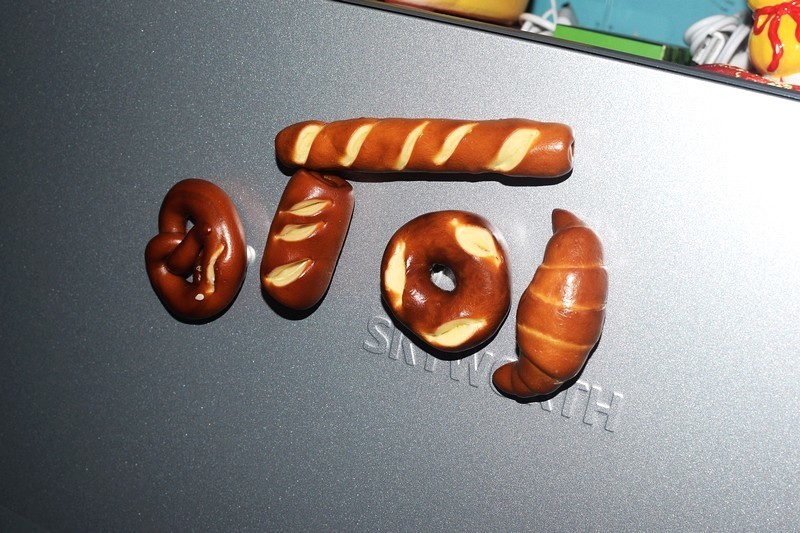 冰箱上的迷你烘焙坊 窝萌冰箱贴