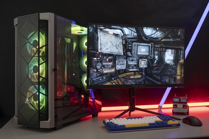 一步到位，4K 144Hz高刷爽快玩，泰坦军团P2SA2V旗舰电竞显示器