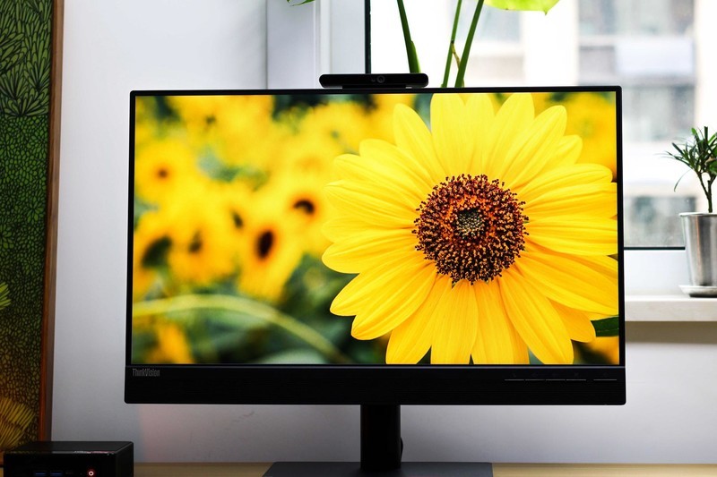 联想T24v-30显示器体验，自带红外高清摄像头，专为网课会议打造