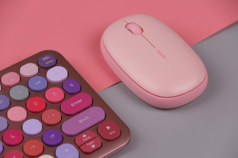 键帽色彩玩出花！支持多模连接，雷柏ralemo Pre 2 mini彩妆键盘体验