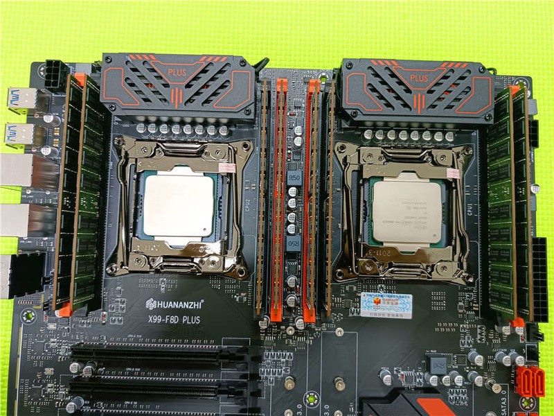 华南X99-F8D PLUS主板+双U：满足您一切内存性能！|华南金牌