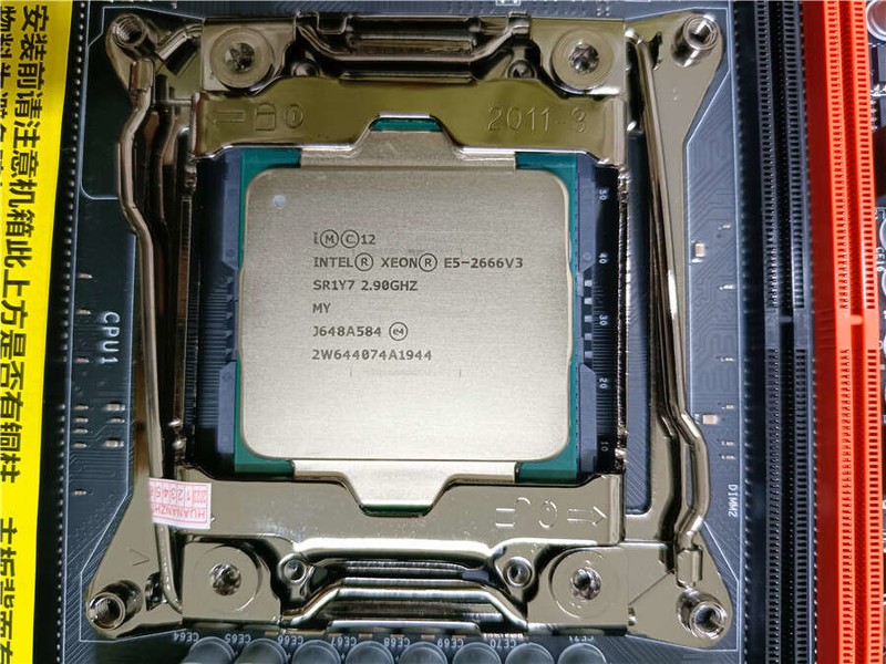 华南X99-F8D PLUS主板+双U：满足您一切内存性能！|华南金牌