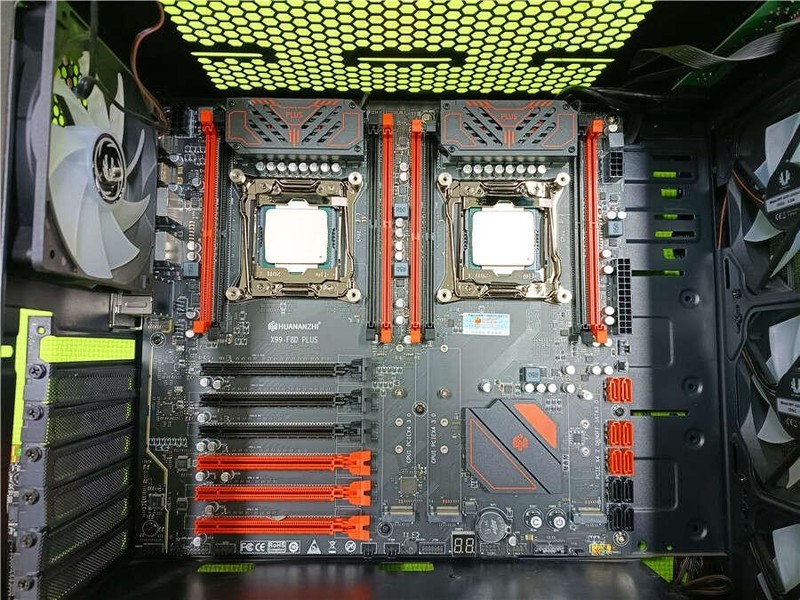 华南X99-F8D PLUS主板+双U：满足您一切内存性能！|华南金牌