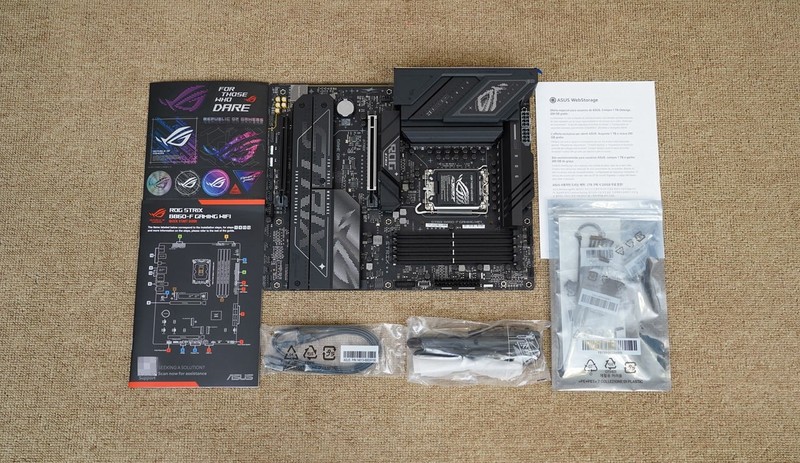 经典进化再升级，ROG STRIX B860-F GAMING WIFI主板开箱图赏