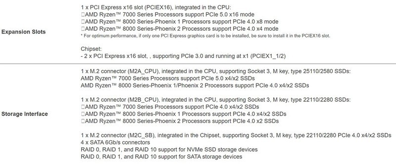 锐龙8000G的PCIe通道数大减， 锐龙5 8500G只给显卡留了PCIe 4.0 x4