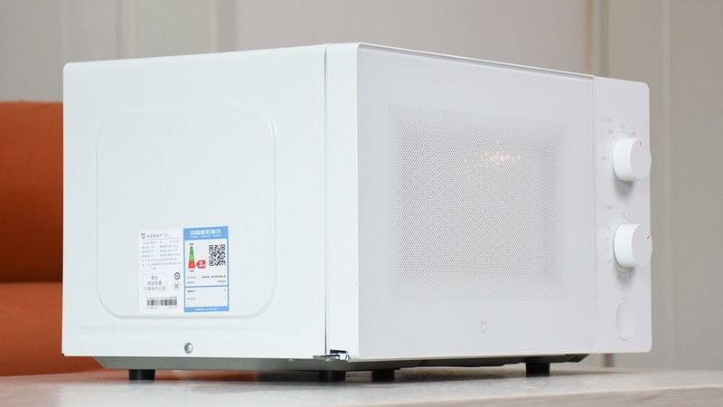 米家微波炉20L：五档加热，翻热解冻全搞定！