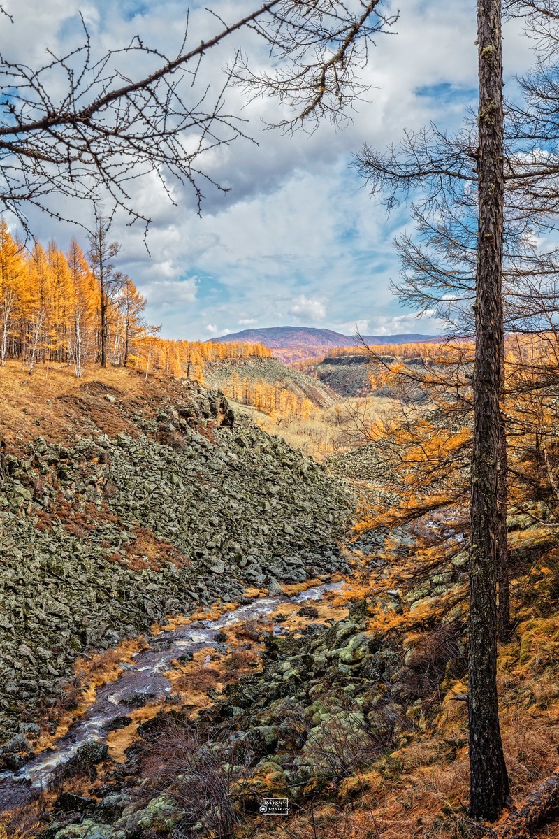 深秋阿尔山大峡谷