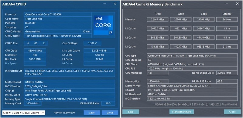 迷你主机出息了，搭载11代i7标压处理器，百万跑分只要千元？