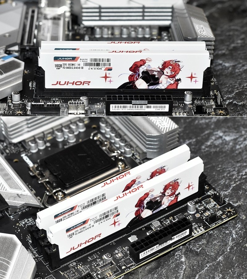 双十一开启二次元超频时代 JUHOR玖合星舞DDR5 6800mhz马甲条 实测值得买