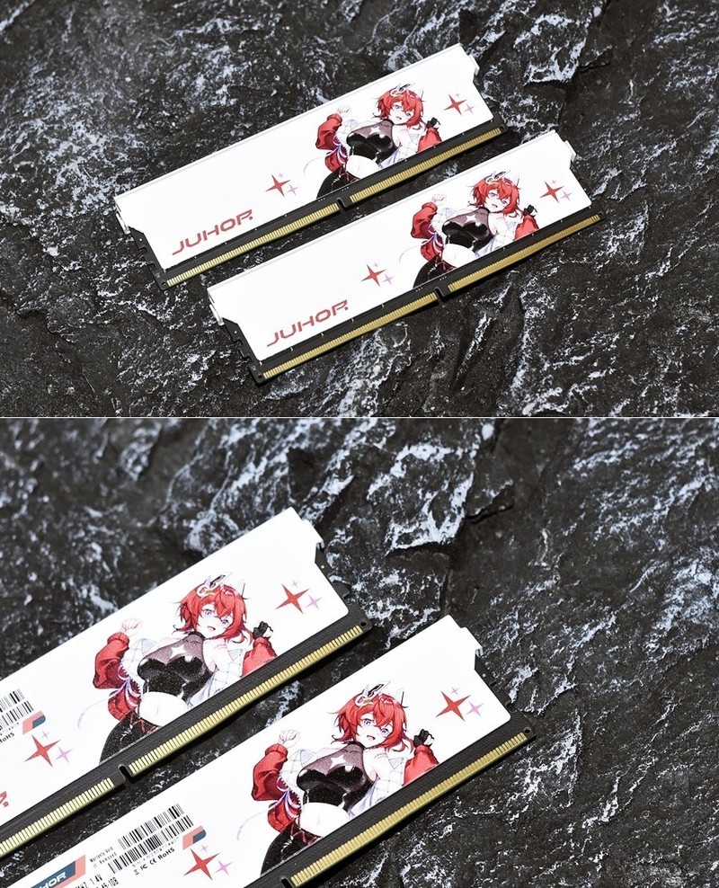 双十一开启二次元超频时代 JUHOR玖合星舞DDR5 6800mhz马甲条 实测值得买