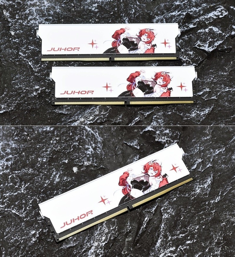 双十一开启二次元超频时代 JUHOR玖合星舞DDR5 6800mhz马甲条 实测值得买