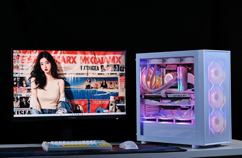 追求极致散热，颜值不妥协！13600KF+4070Super搭配先马朱雀5装机