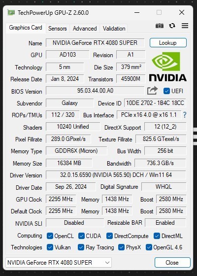 影驰RTX4080SUPER金属大师OC开箱拆解试玩：2K 360hz高刷屏搭档