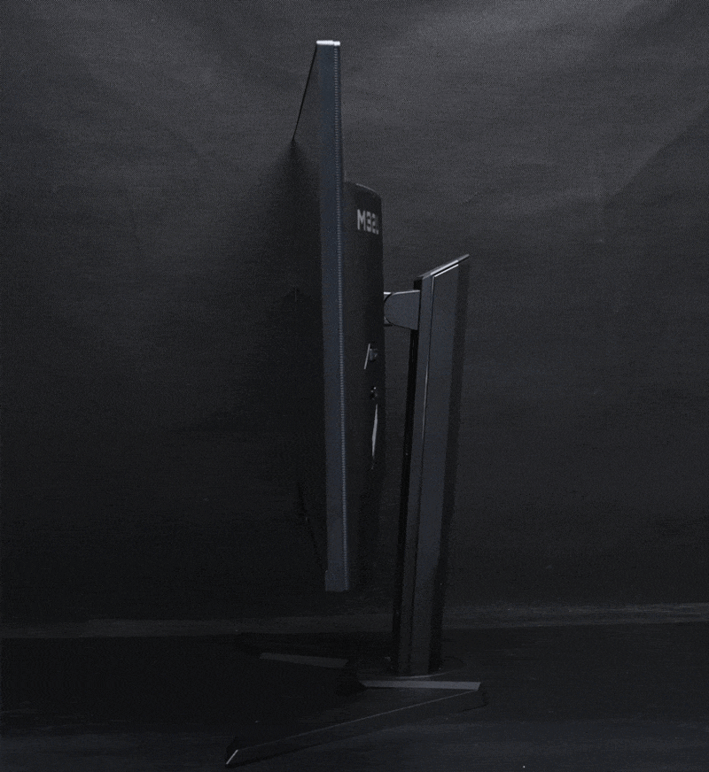 释放桌面与思想，4K高刷技嘉KVM电竞显示器，M32U带四套主机飞