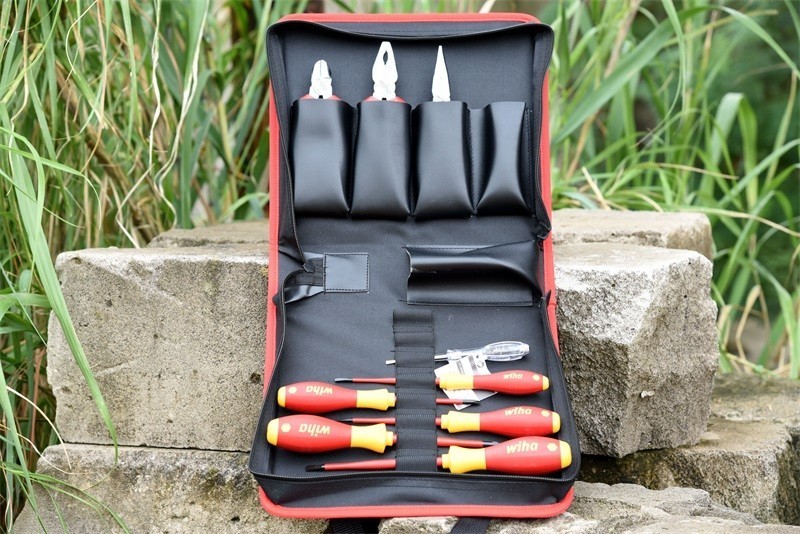 工业美学与人体工学的极致体现---wiha威汉电工绝缘10件套（90012C）入手体验