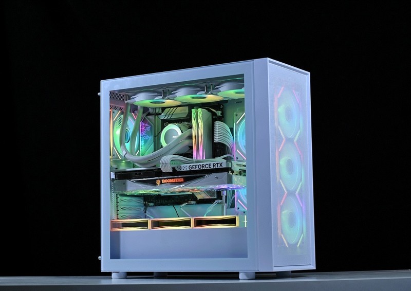 追求极致散热，颜值不妥协！13600KF+4070Super搭配先马朱雀5装机