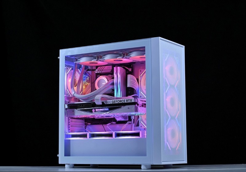 追求极致散热，颜值不妥协！13600KF+4070Super搭配先马朱雀5装机