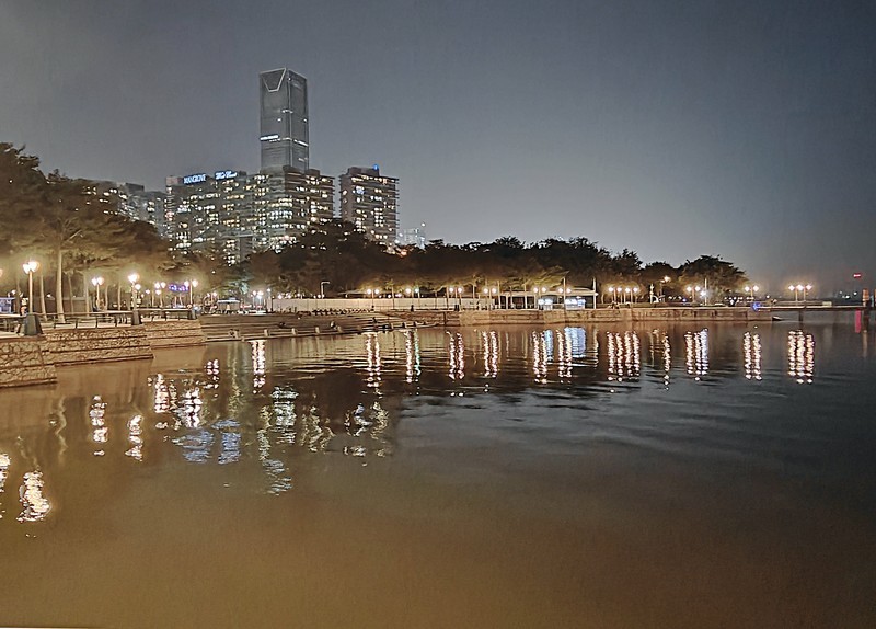 深圳湾夜景