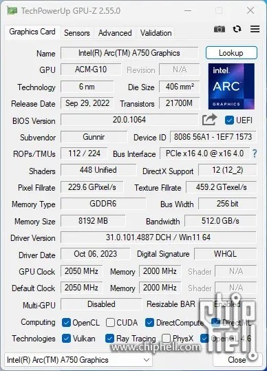 纯白颜值卡也是实力派！intel Arc A770 A750显卡开箱测评