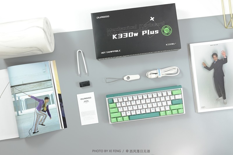 男孩的快乐，就是这么简单：杜伽K330W Plus，客制化键盘美滋滋