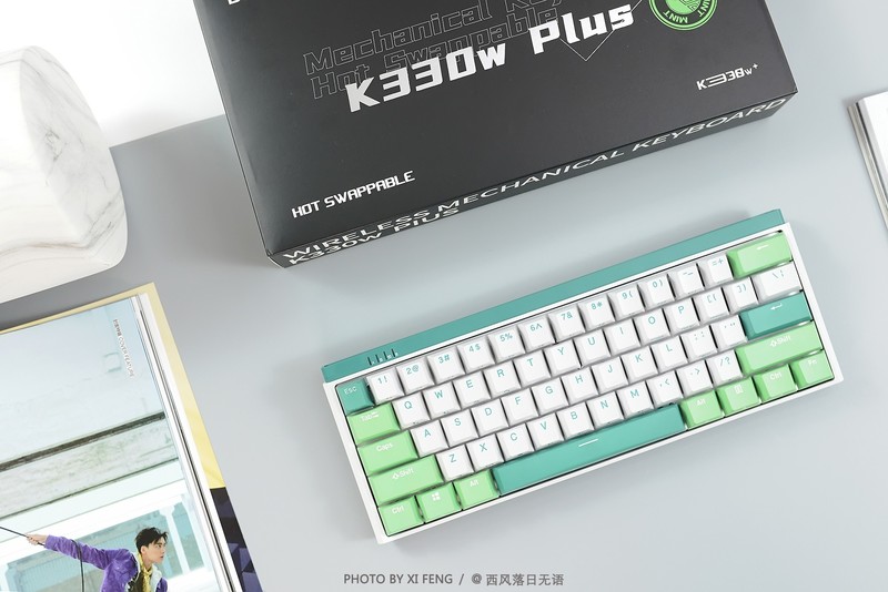 男孩的快乐，就是这么简单：杜伽K330W Plus，客制化键盘美滋滋