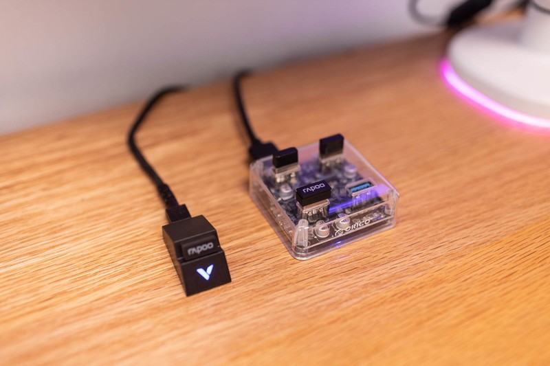 不足2百元入手，87键+无线+RGB+机械轴，雷柏V500Pro好用么