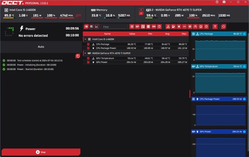 黑色风冷海景房装机方案：14600K+4070Ti S+九州风神数显冰立方风冷+安钛克C8海景房装