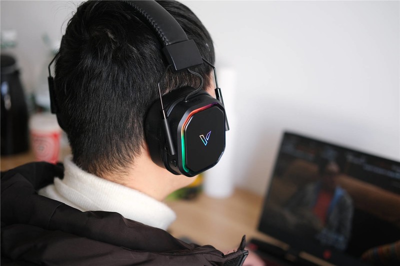 手机也能用头戴耳机，雷柏VH850三模无线游戏耳机很好用！