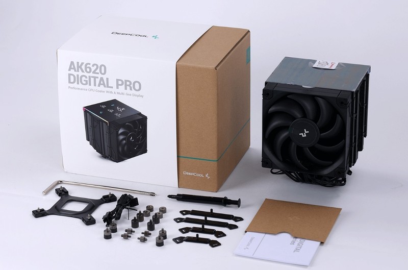 黑色风冷海景房装机方案：14600K+4070Ti S+九州风神数显冰立方风冷+安钛克C8海景房装