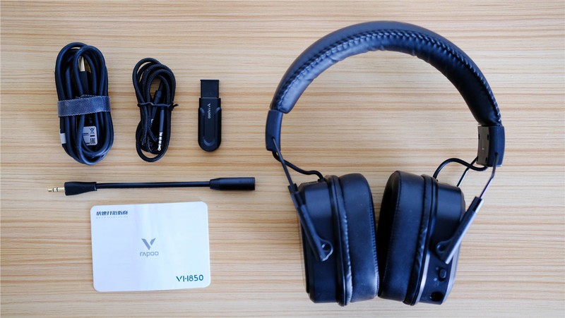 手机也能用头戴耳机，雷柏VH850三模无线游戏耳机很好用！