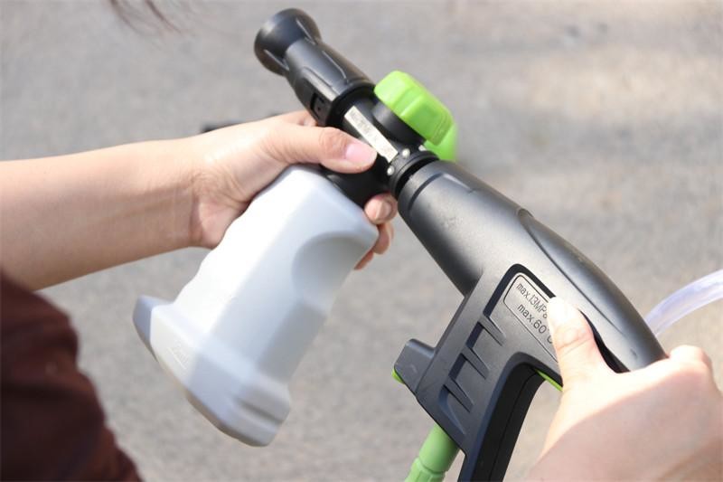 解决高层住户没法洗车的痛点！绿田创T5洗车机体验分享