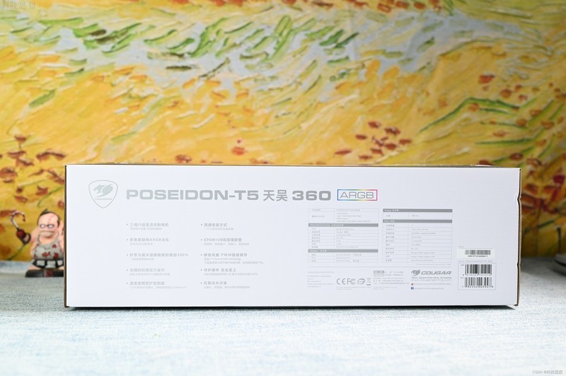 设计简约的骨伽双刃机箱，配上骨伽天吴T5散热器，真是装机好搭档