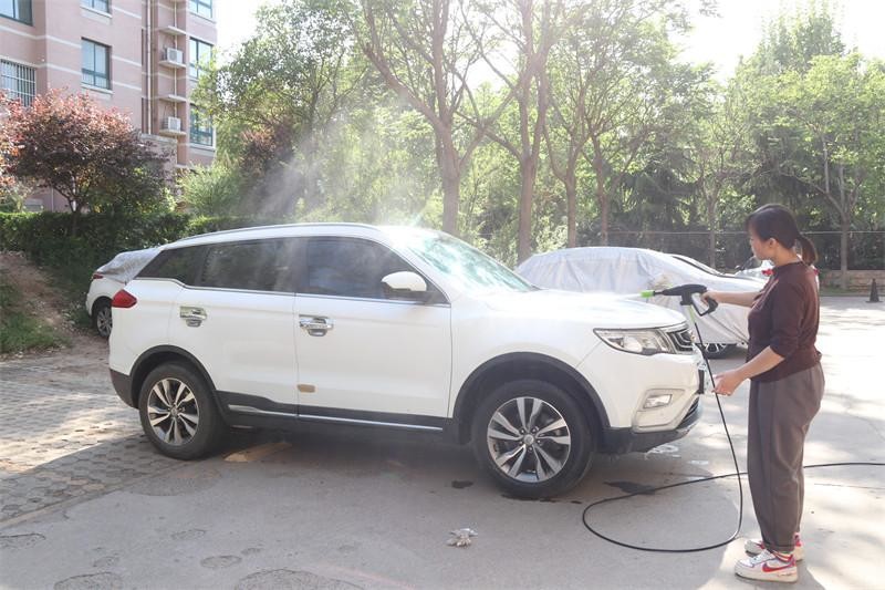 解决高层住户没法洗车的痛点！绿田创T5洗车机体验分享