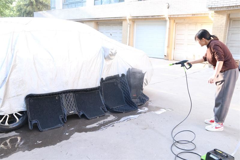 解决高层住户没法洗车的痛点！绿田创T5洗车机体验分享