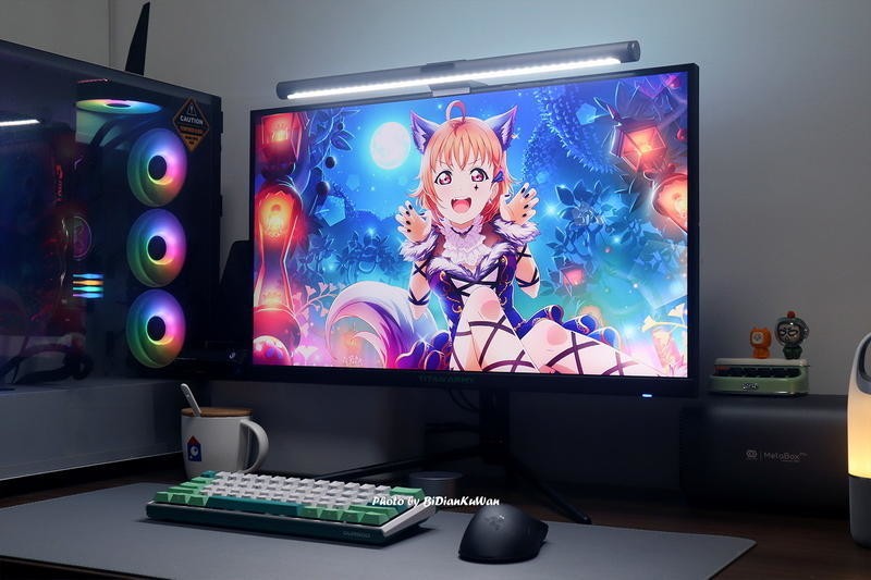 桌面冷暖光，墙面RGB，巧用Yeelight屏幕挂灯Pro打造完美桌搭方案